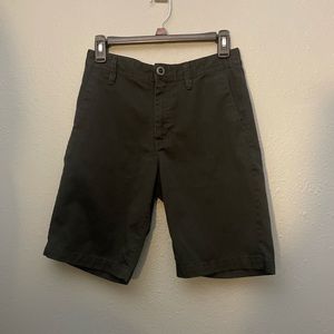 Volcom Shorts - Size 28 - Color: Black 🔥